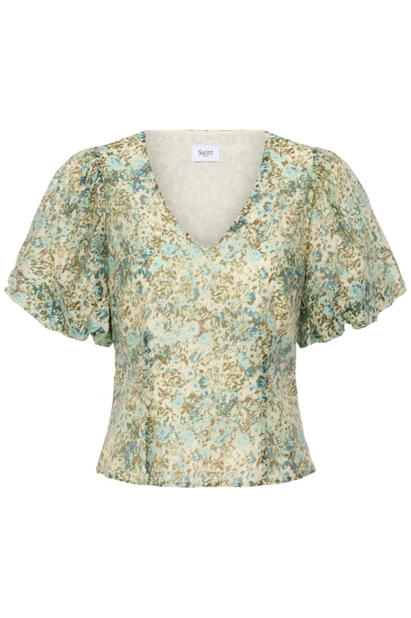 Kurzarm-Bluse RainieSZ Kurzarm-Bluse Fitted - Image 4