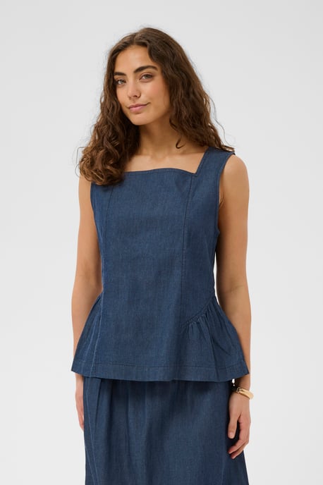 Ärmellose Bluse CUmone Ärmellose Bluse Feminine - Image 3