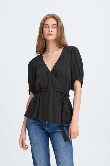 Kurzarm-Bluse IHTAMIA Kurzarm-Bluse Regular fit - Image 2