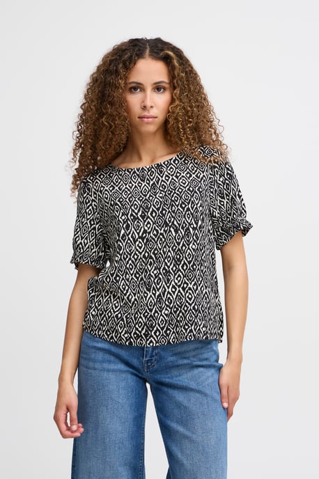Kurzarm-Bluse IHVERA Kurzarm-Bluse Regular fit - Image 2