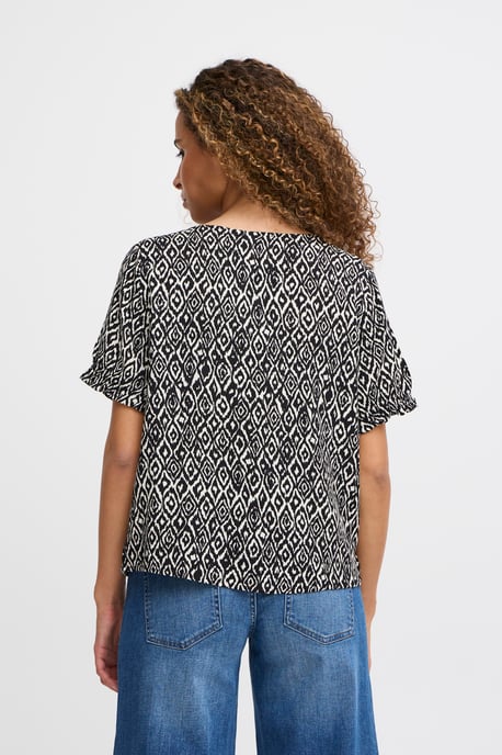 Kurzarm-Bluse IHVERA Kurzarm-Bluse Regular fit - Image 3