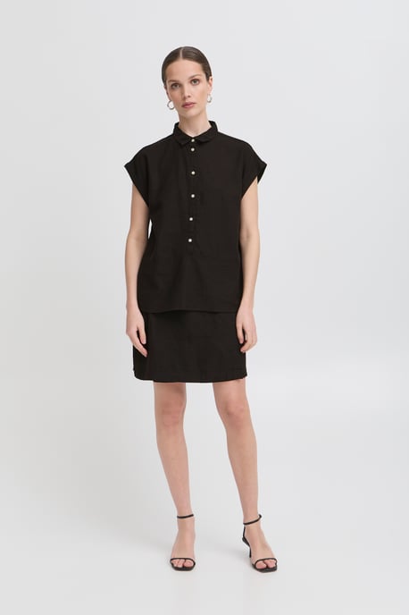 Kurzarm-Bluse IHLINNO Kurzarm-Bluse Loose fit - Image 1