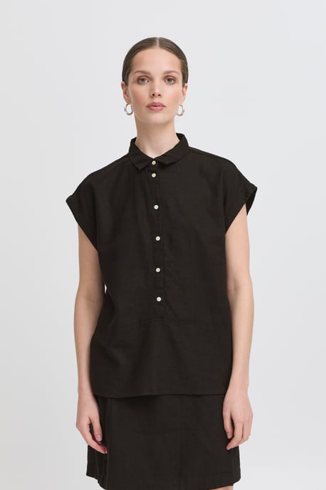 Kurzarm-Bluse IHLINNO Kurzarm-Bluse Loose fit - Image 2