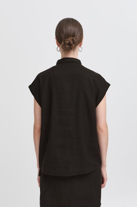 Kurzarm-Bluse IHLINNO Kurzarm-Bluse Loose fit - Image 3