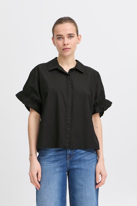Kurzarm-Bluse IHSAMI Kurzarm-Bluse Loose fit - Image 2