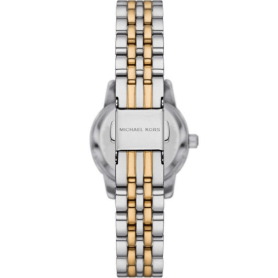 Michael Kors MK4865 Lexington blaue Zifferblatt Damen Uhr mit zwei Farben - Image 2