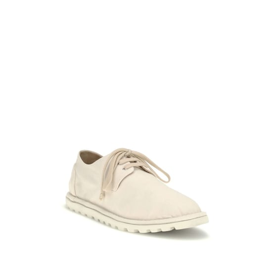 Marsell Weiße Baumwoll-Oxford-Schuhe und Derbys - Image 2
