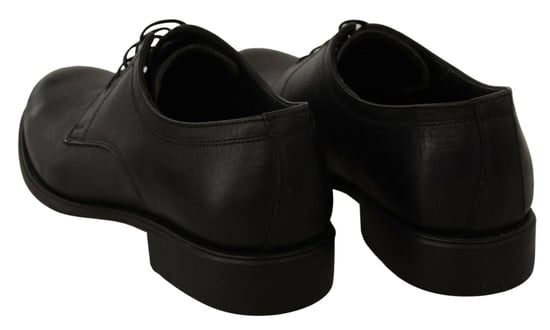 Dolce & Gabbana Schwarze Schnürlederschuhe für Herren im Derby-Stil - Image 5