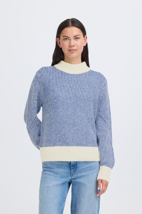 Langarm IHKAMARA Strickpullover Loose fit - Image 2