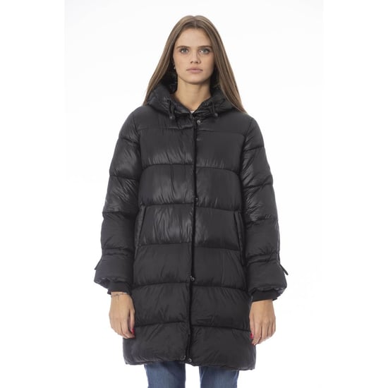 Baldinini Trend Schwarze Nylonjacke - Image 1