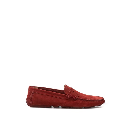 Bally Bordeaux Leder Mokassin - Image 1