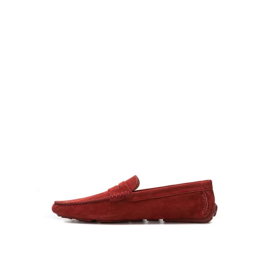 Bally Bordeaux Leder Mokassin - Image 2