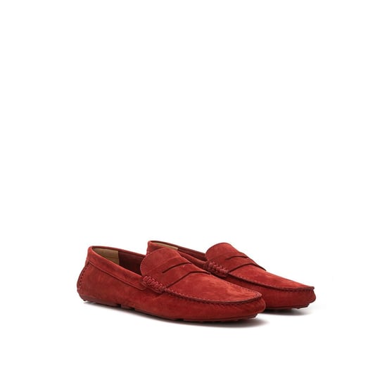 Bally Bordeaux Leder Mokassin - Image 3