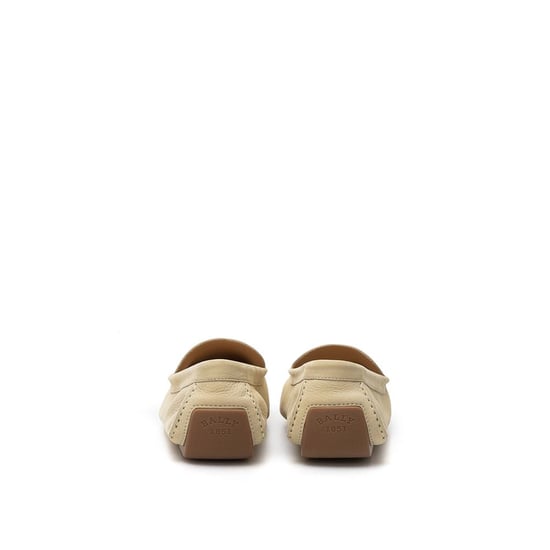 Bally Beige Leder Mokassin - Image 4