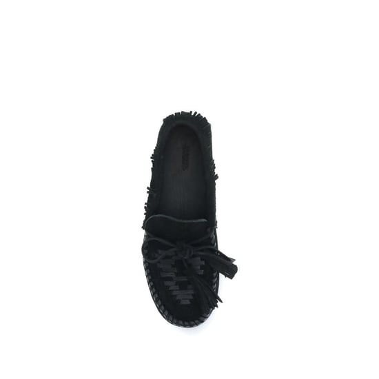 Isabel Marant Schwarze Kalbleder Bos Taurus Slipper - Image 3
