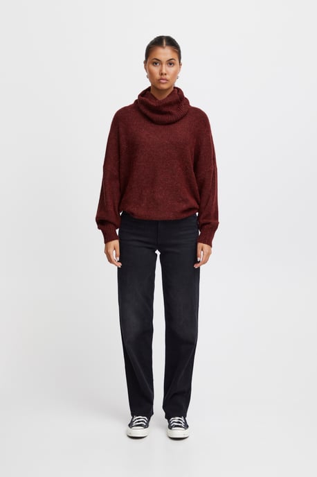 Langarm IHKAMARA Strickpullover Loose fit - Image 1