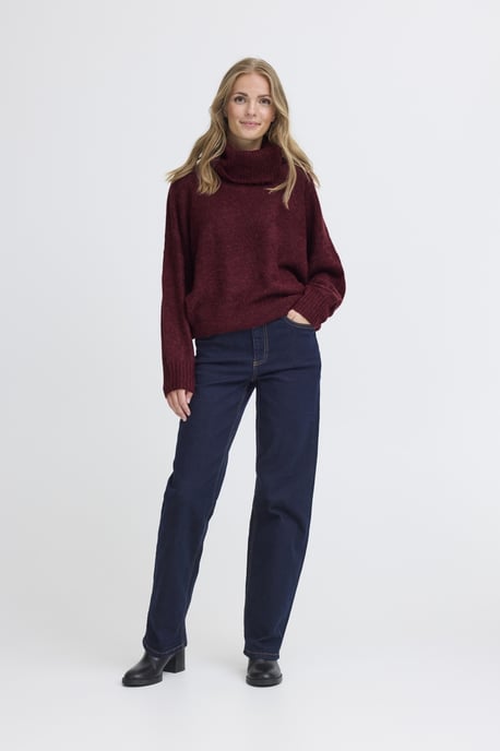 Langarm IHKAMARA Strickpullover Loose fit - Image 2