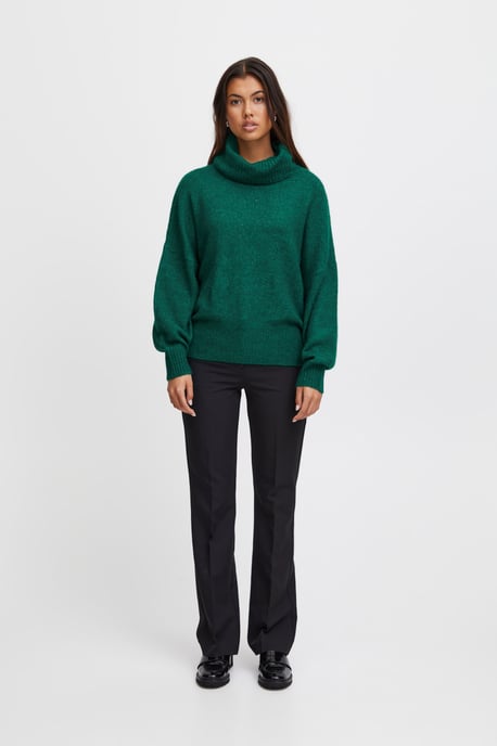 Langarm IHKAMARA Strickpullover Loose fit - Image 1