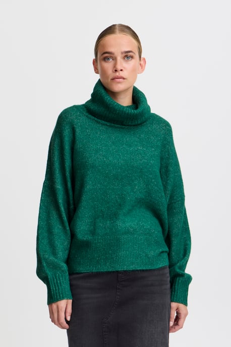Langarm IHKAMARA Strickpullover Loose fit - Image 4