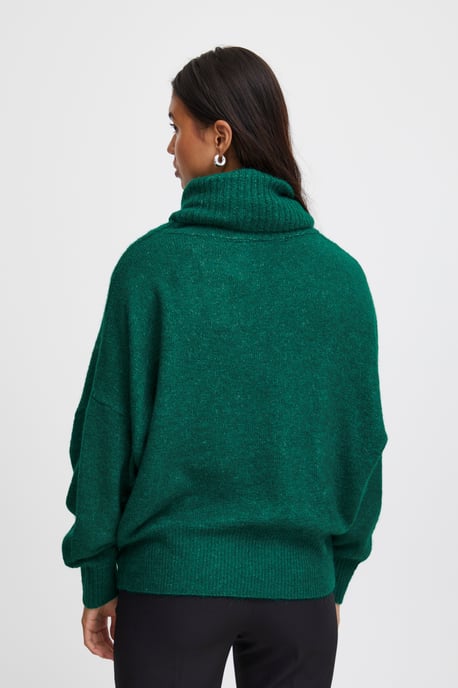 Langarm IHKAMARA Strickpullover Loose fit - Image 5
