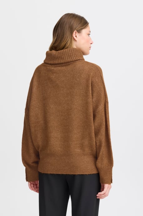 Langarm IHKAMARA Strickpullover Loose fit - Image 3