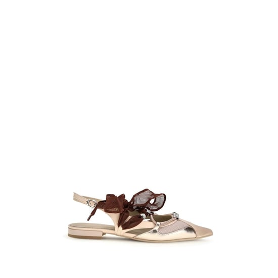 PINKO Ballerinas aus mehrfarbigem Kalbsleder Bos Taurus - Image 1