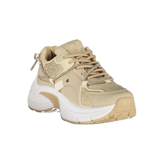 Laura Biagiotti Beige Polyester Damen Sneaker - Image 2