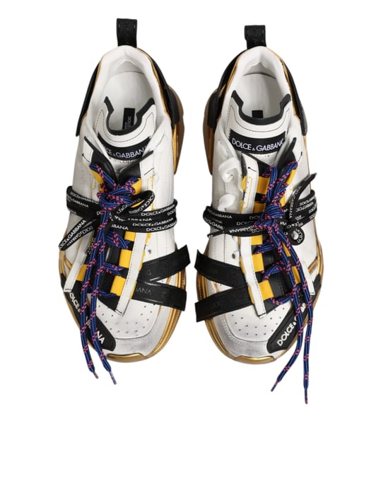 Dolce & Gabbana Mehrfarbige Daymaster Low-Top Sneakers Schuhe - Image 4