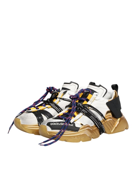 Dolce & Gabbana Mehrfarbige Daymaster Low-Top Sneakers Schuhe - Image 5