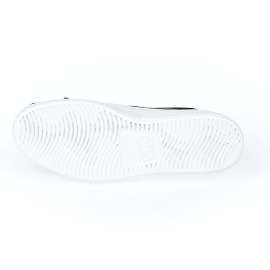 Mr&Mrs Italy Schwarze Leder Damen Slipper - Image 5