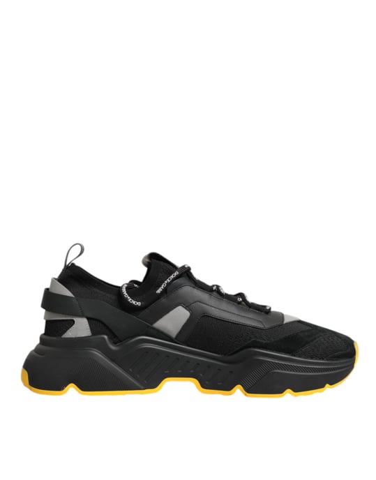 Dolce & Gabbana Black Daymaster Low Top Herren Sneaker Schuhe - Image 2