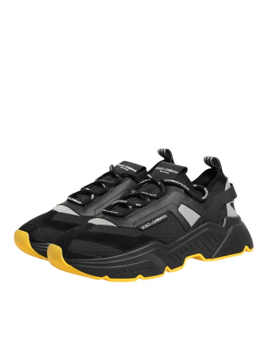 Dolce & Gabbana Black Daymaster Low Top Herren Sneaker Schuhe - Image 5