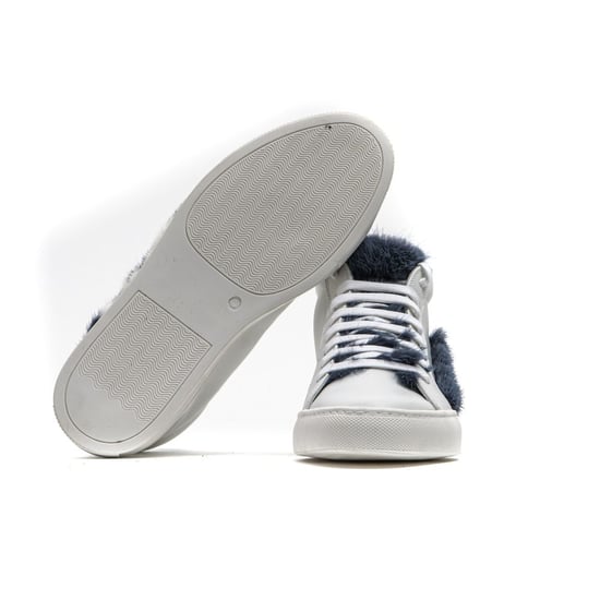 Mr&Mrs Italy Weiße Leder Damensneaker - Image 6