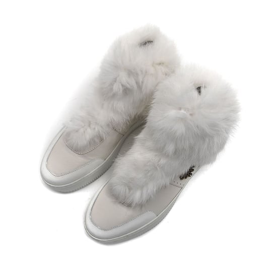 Mr&Mrs Italy Weiße Baumwoll-Damen-Sneaker - Image 2
