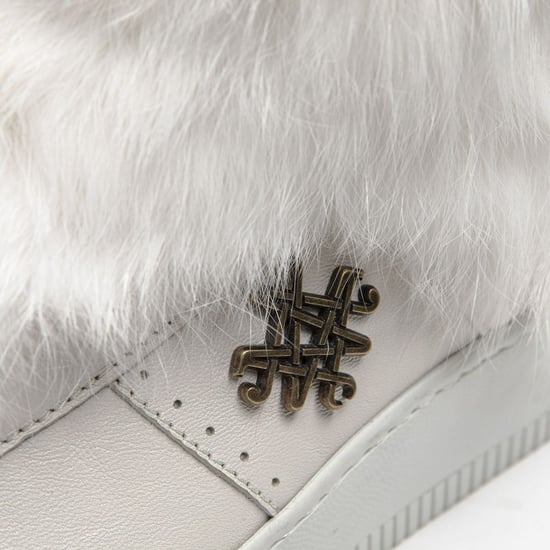 Mr&Mrs Italy Weiße Baumwoll-Damen-Sneaker - Image 5