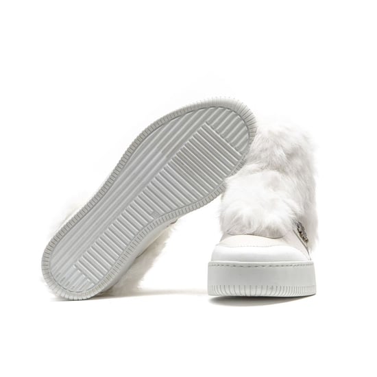 Mr&Mrs Italy Weiße Baumwoll-Damen-Sneaker - Image 6