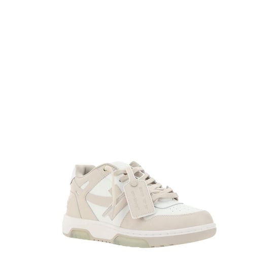 Off-White Beige Polyester Niedrigschuh-Sneaker - Image 2