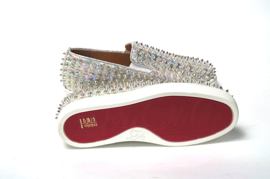 Christian Louboutin Weiße Ab/Clear Ab Roller Boot Frau Flach Sneaker - Image 4