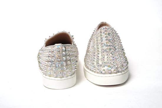 Christian Louboutin Weiße Ab/Clear Ab Roller Boot Frau Flach Sneaker - Image 6