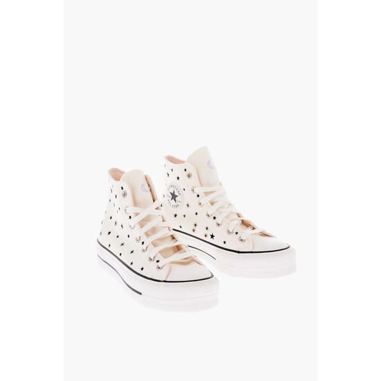Converse Schwarz-weiß Canvas High-Top Sneakers - Image 1