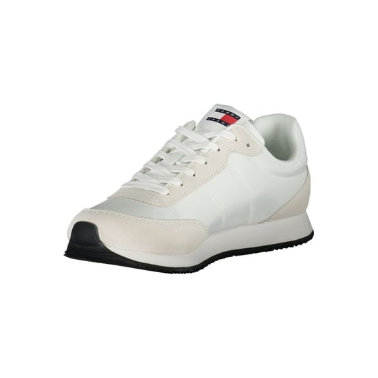 Tommy Hilfiger Weiß Beige Polyester Herren Sneaker - Image 3