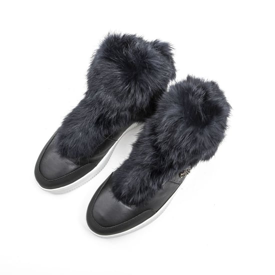 Mr&Mrs Italy Blaue Baumwoll Damen Sneakers - Image 2