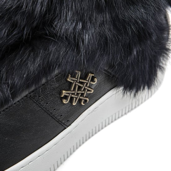 Mr&Mrs Italy Blaue Baumwoll Damen Sneakers - Image 5