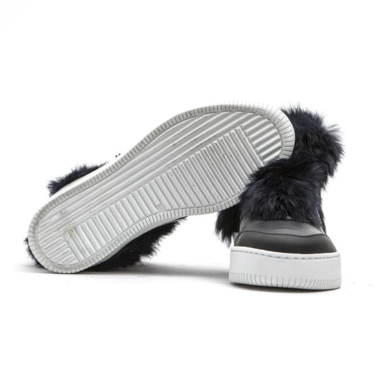Mr&Mrs Italy Blaue Baumwoll Damen Sneakers - Image 6