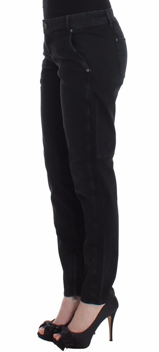 Ermanno Scervino Blaue Slim Jeans Denim Hose Skinny Leg Straight - Image 2