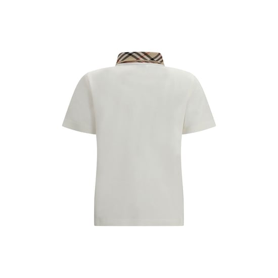 Burberry Weißes Baumwoll-Polohemd - Image 2