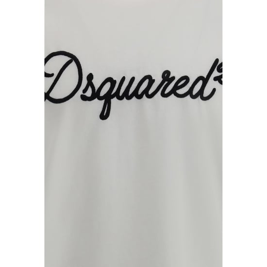Dsquared² Weißes Baumwoll-T-Shirt - Image 3