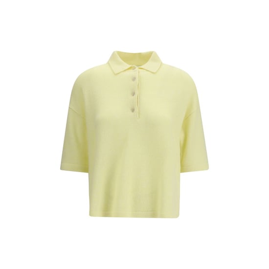 Allude Bicolor-Polohemd aus Cashmere für Damen - Mehrfarbig - Image 1
