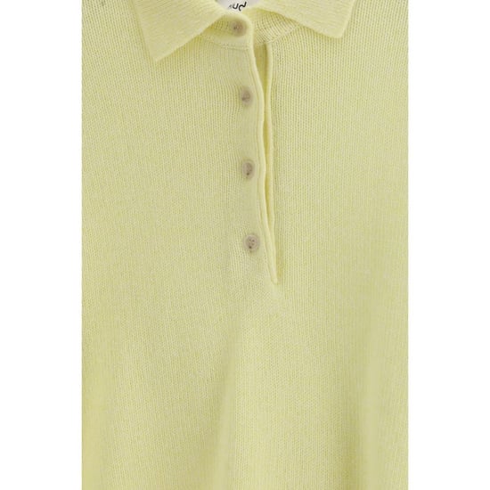 Allude Bicolor-Polohemd aus Cashmere für Damen - Mehrfarbig - Image 3