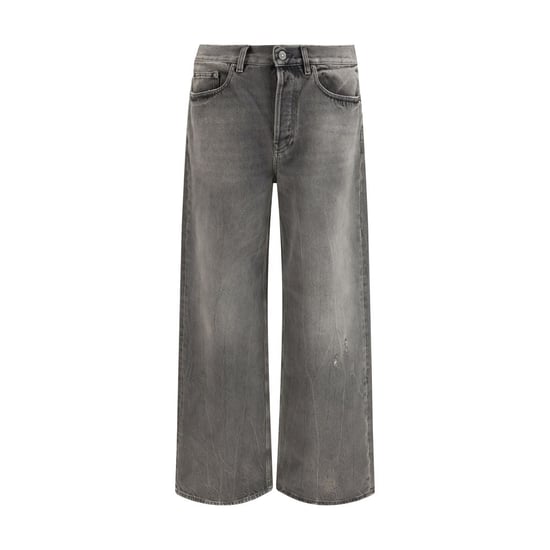 Golden Goose Graue Baumwoll-Relaxed Fit Jeans - Image 1